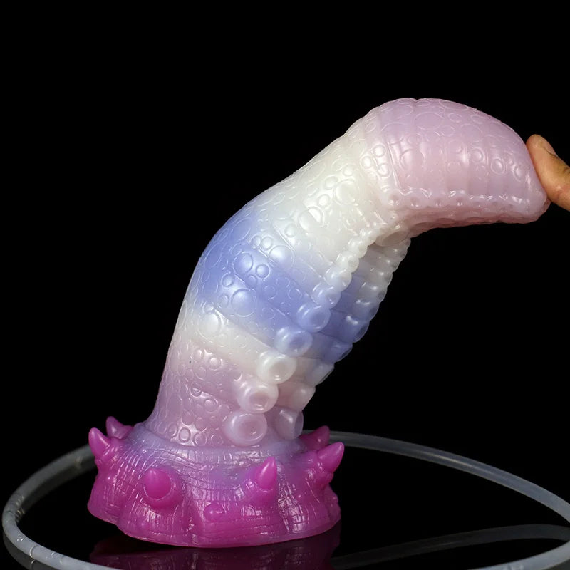 Ashburn Soft Silicone ButtPlug Tentacle Fantasy Dildo Squirting Sex Toy For Adult 18+ With Many Small Sucker Octopus Flirt Massager