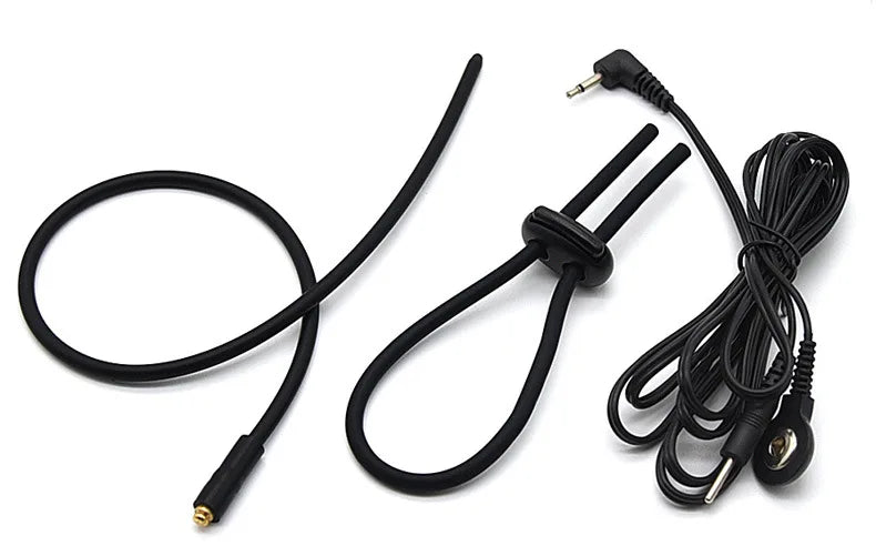 Electro Nipple Clamps Cockring,Electrostimulation Anal Butt Plug, Electric Shock Penis Ring/Plug Stimulation,E stim BDSM Sextoys
