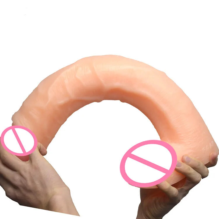45cm extra Large Dildo king Size Monster Rubber Penis Xxxl Dildo Anal Big Plug Sexual Toys 7.4cm Diameter Dildos Gigantes