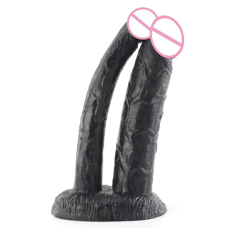 ROUGH BEAST Big Double Triple Dildos Female Masturbation Massager Dildo Anal Plug Toys with Sucker Cup for Women Sex Toy Product