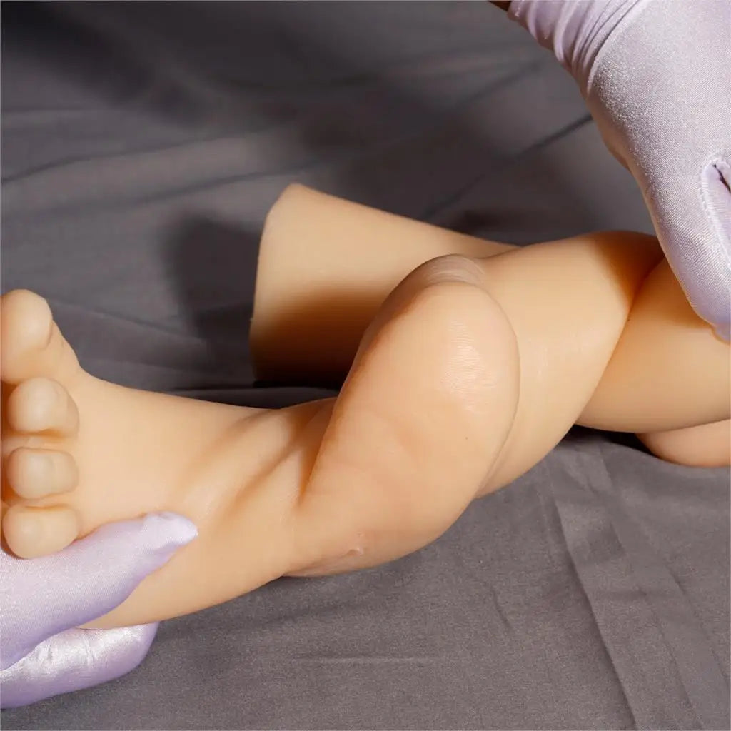 Lifleike Foot Model Masturbation Cup TPE Silicone Female Male Fake Nail Tarsel Feet Fetish Realistic MD01 02 03