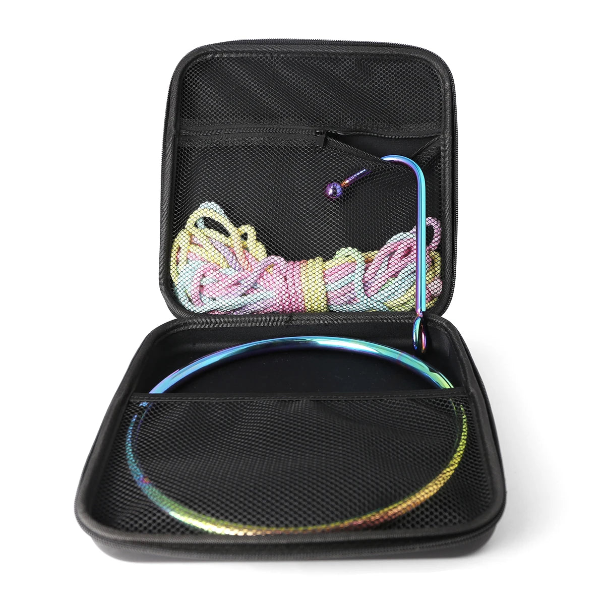 Silver/Rainbow Stainless Steel Basic Japanese Shibari Ring Suspension Bondage Gear Accessories BDSM Game Sex Toys for Couples