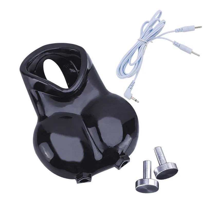 Electro Nipple Clamps Cockring,Electrostimulation Anal Butt Plug, Electric Shock Penis Ring/Plug Stimulation,E stim BDSM Sextoys