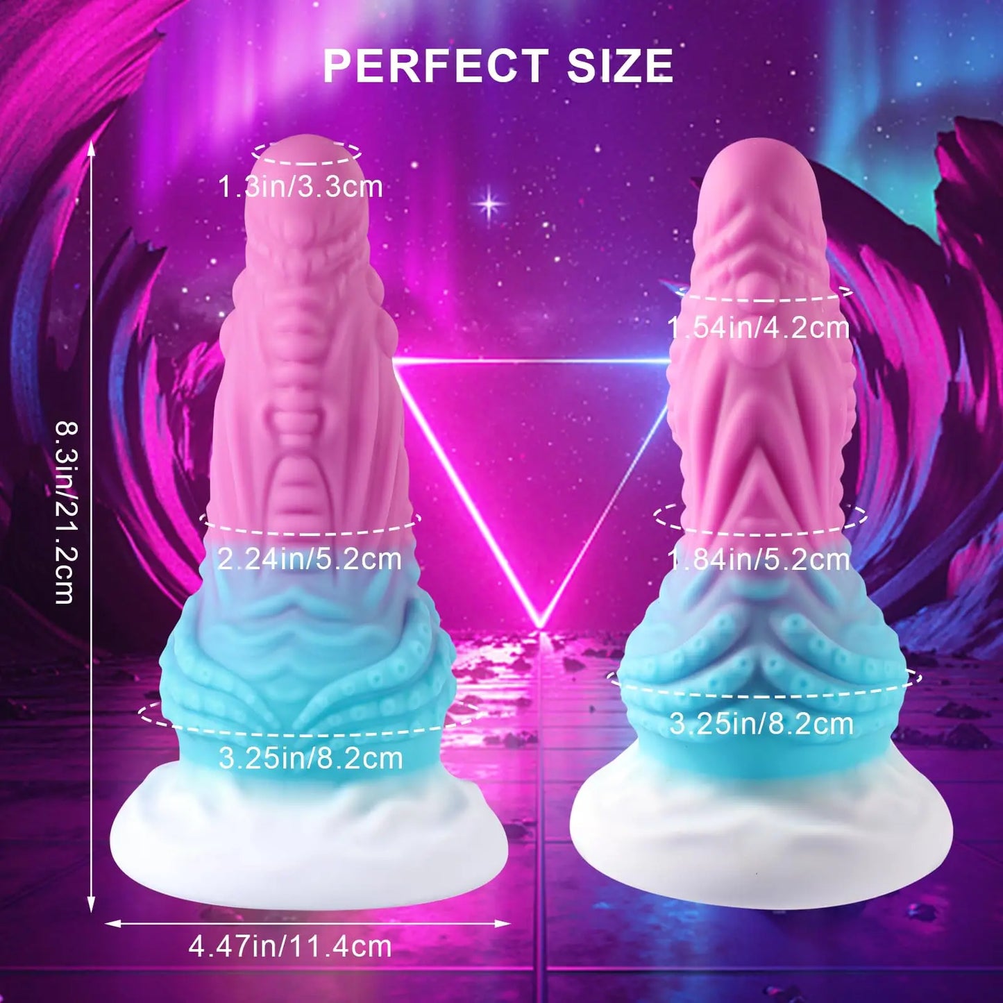 Liquid Silicone Anal Plug Monster alien Dildo with Powerful Suction Cup Octopus Tentacle Dildo Adult Masturbation Toys for Women