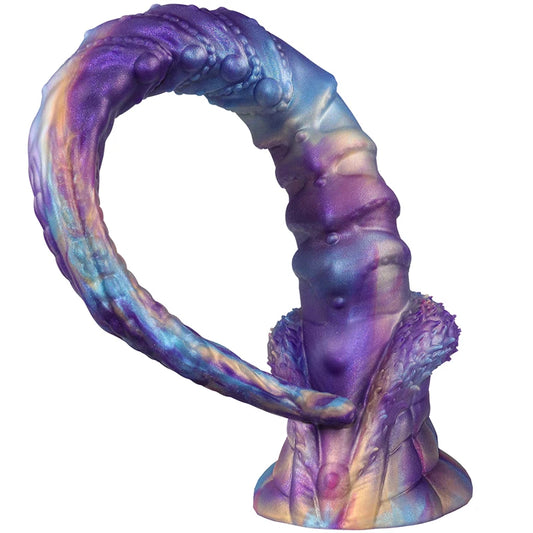 Long Dildo Fantasy Vine Toy Anal Plug Silicone Sex Toy extra  Huge Monster alien Dildo With Strong Suction Cup for Men and Women