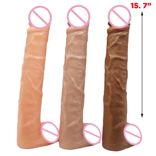 17.7" Thick Wide Xxxl Giant Massive Dildo Cock 15.7" legendary king Size Monster Realistic extra Huge Colossal MONSTER