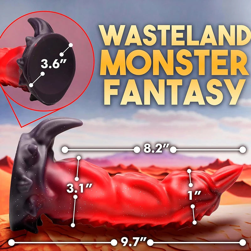 Fantasy Monster alien Silicone Dildo with Suction up Animal Dragon Dildo Adult Sex Toys for Beginners Men Women Couple