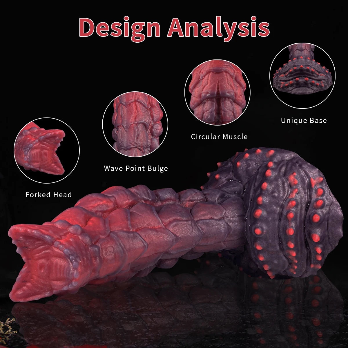 Large Monster Dildo with Suction Cups Monster alien Fantasy Dildos Anal Plug Sex Toy for Men Woman Butt Vaginal Training