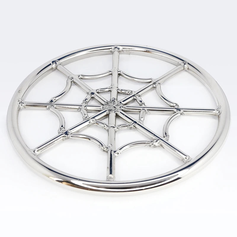 Spider Web Stainless Steel Japanese Shibari Ring Suspension Bondage Gear Accessories Chastity Device BDSM Game Sex Toys 12