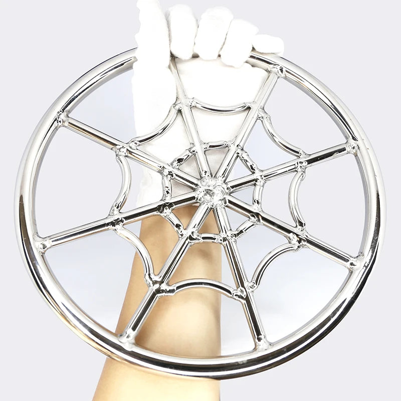 Spider Web Stainless Steel Japanese Shibari Ring Suspension Bondage Gear Accessories Chastity Device BDSM Game Sex Toys 12