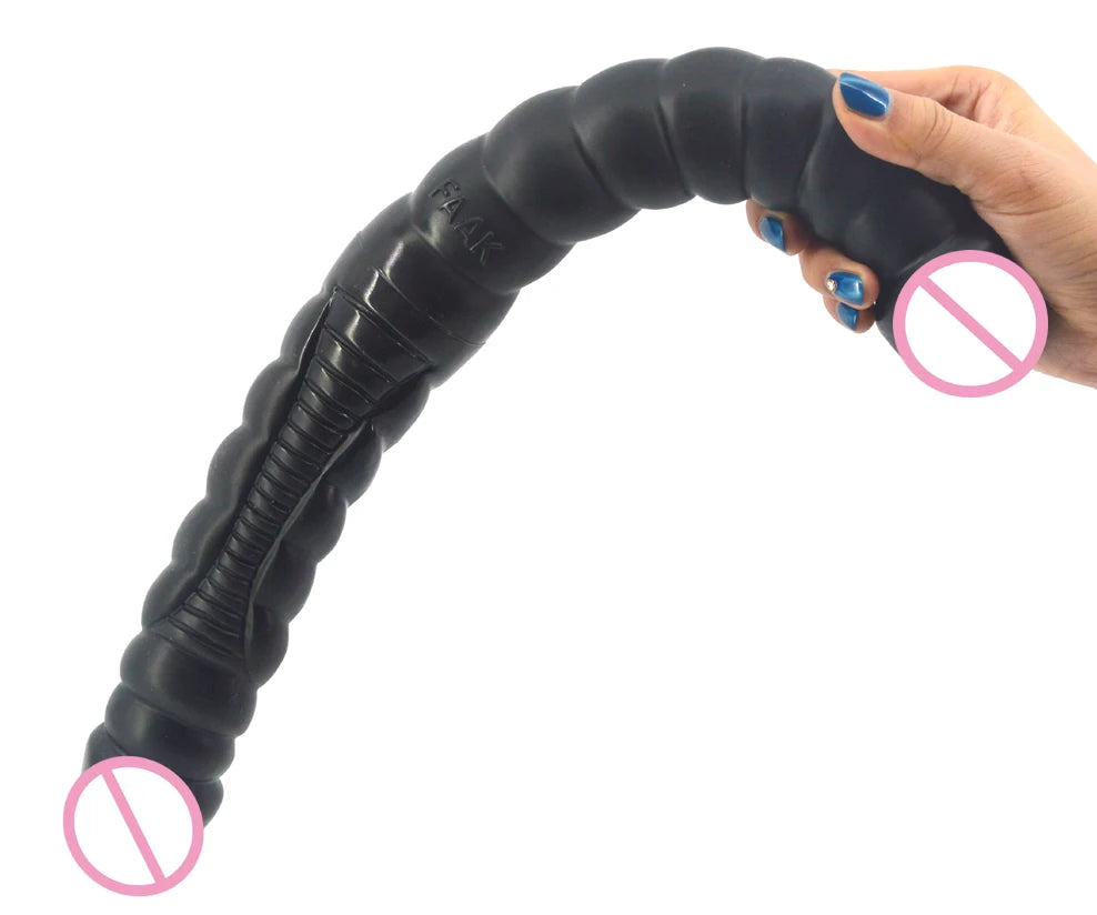VOID THREAD – 16.5” Spiral Double Dildo