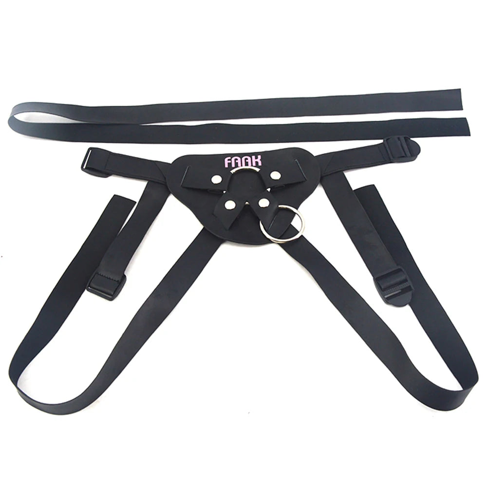 ASHBURN Genuine Leather Strap-on Adult Game Sexual Bandage Gear Feels Comfortable And Soft Specially Designed For Lesbian