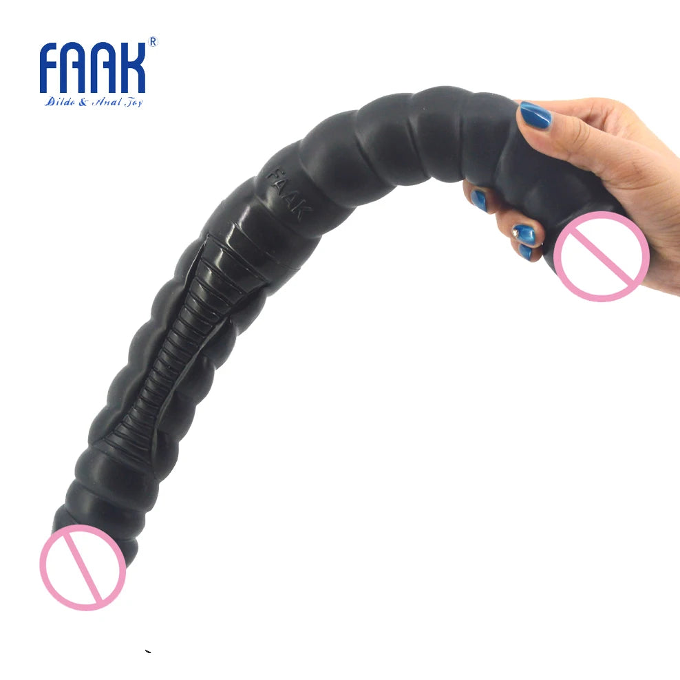 VOID THREAD – 16.5” Spiral Double Dildo