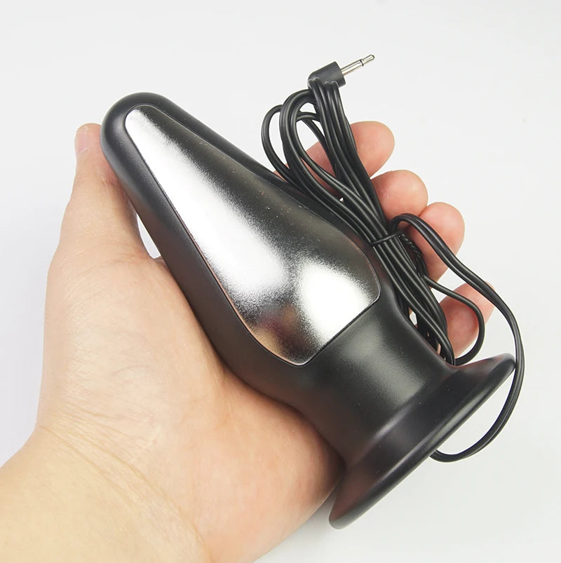 Electrosex Anal Plug,E -Stim Electro Stimulation,Electricity Accessories Vaginal Butt Plugs Prostate Massage,BDSM Sex Toys