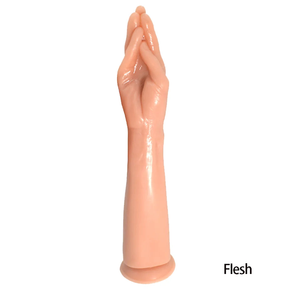 ROUGH BEAST  Double Dildos Female Masturbation Massager Huge Fist Dildo Anal Plug Toys  with Sucker Cup Sex Toys for Women