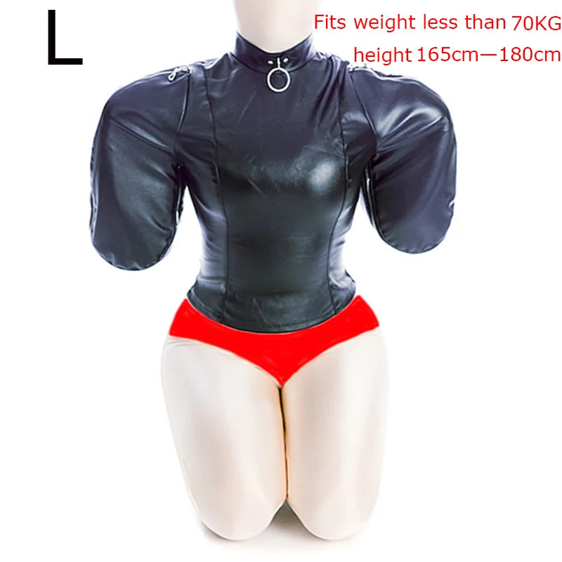 Fold Arms Armbinder Bondage Straitjacket ,BDSM Mummy Restraints Bags Strait Jacket,Adult Games,Sex Toys For Couples
