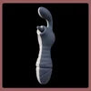 ASHBURN Clit Sucking Stimulation Dildos with 10 Powerful Vibrations Vagina Massager Liquid Silicone Sex Toys Double Head Vibrating