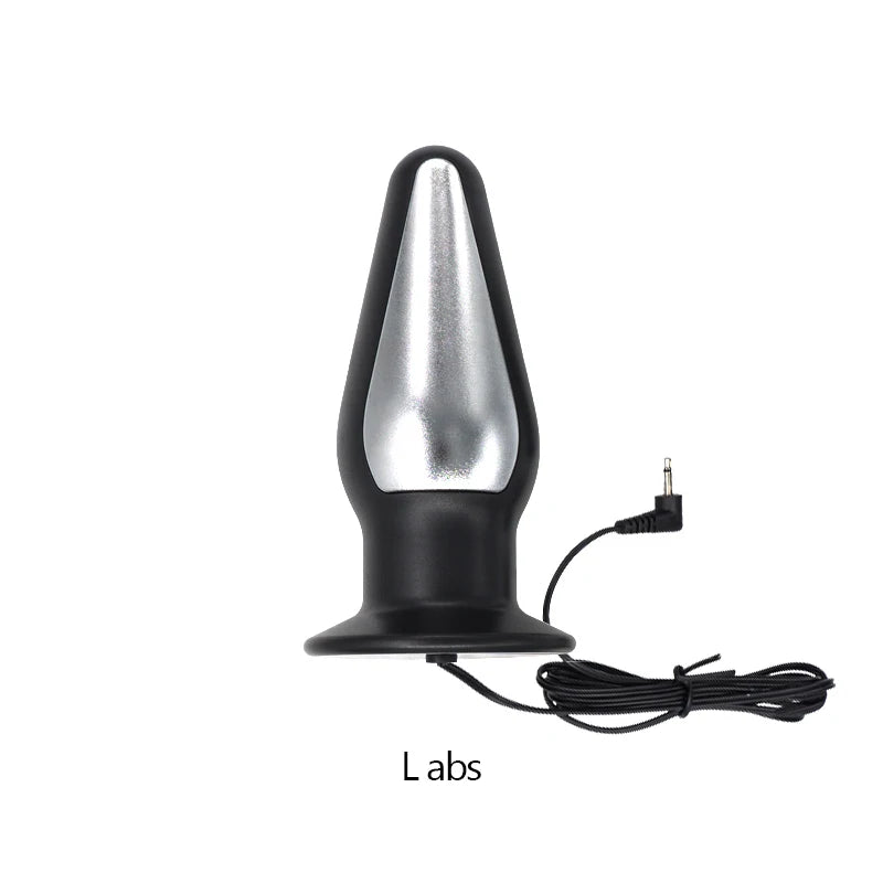 Anal Electro Plug Taser Electric Shock Anal Cork Electro Sex Bdsm Toys Electricity Accessories E-Stim Butt Plug Prostate Massage