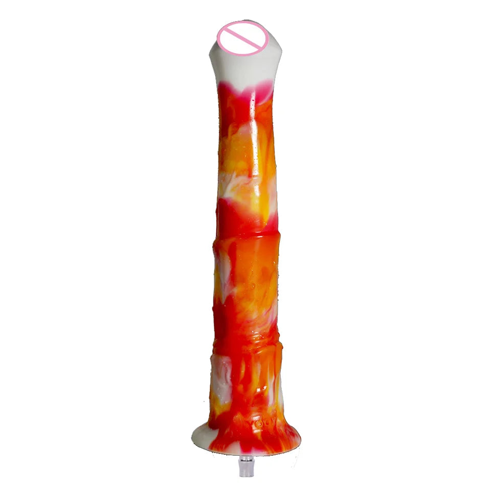 ROUGH BEAST Colorful Simulation Dildos for Quick Plug/Vac-u-lock Sex Machine Anal Plug Sex Masturbation Love Machine Attachment