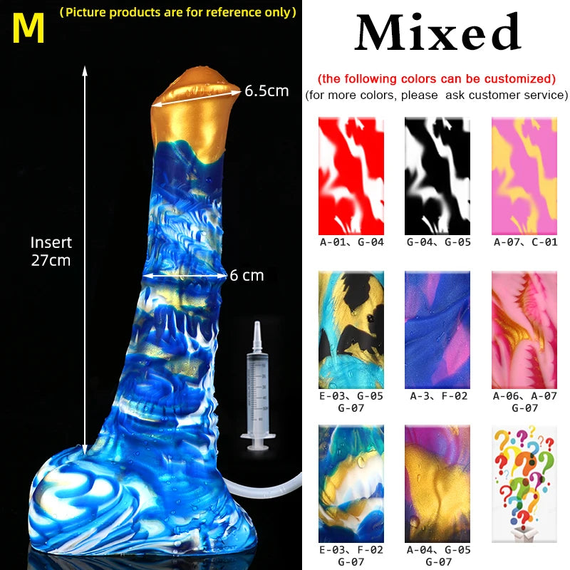 TUBE STALLION Dildo Silicone Huge Long Dildo For Anal Stimulation G-Spot Penis Cock With Sucker Adult Sex Toys