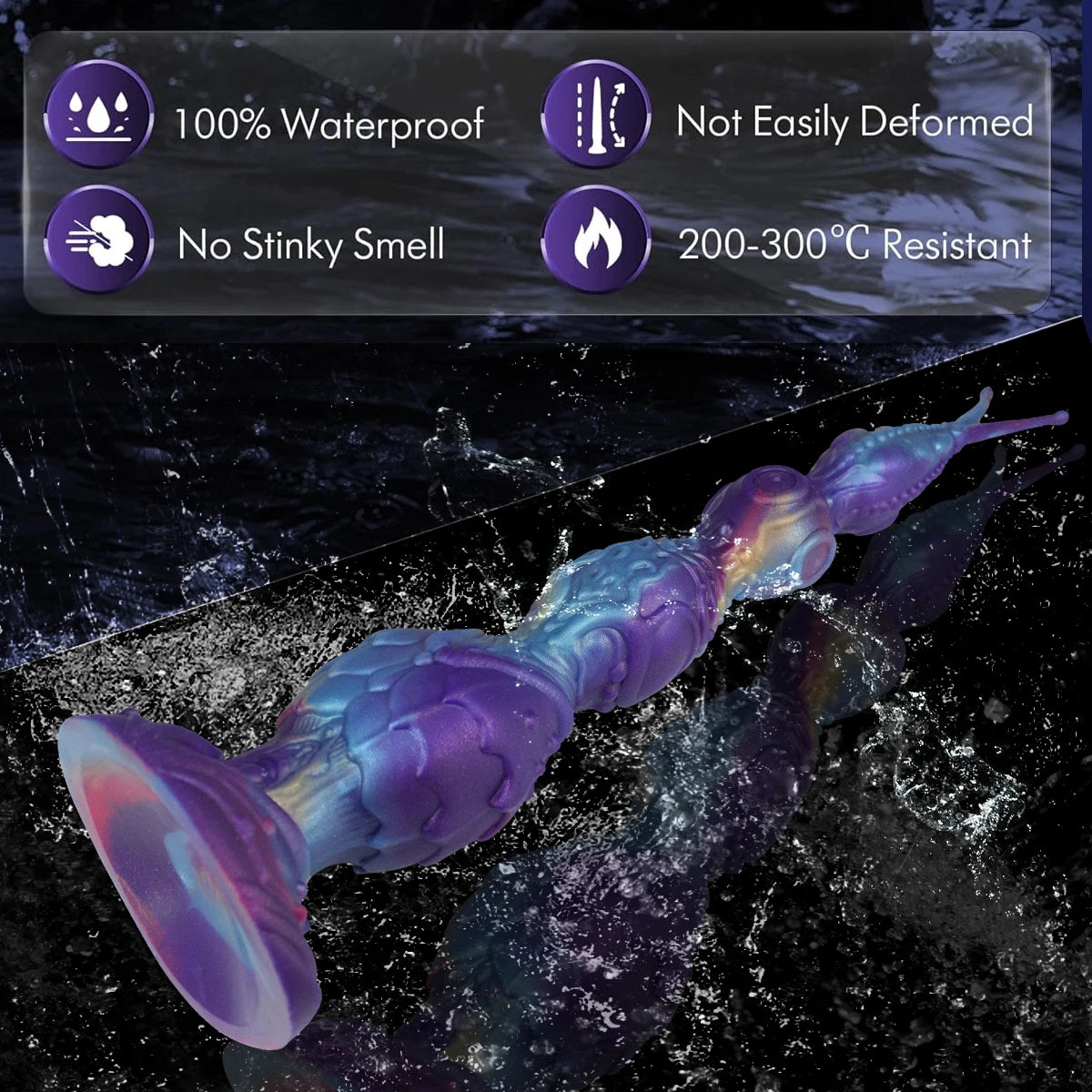 Long Anal Dildo Fantasy Monster alien Dildo Silicone Butt Plug Giant Penis G-Spot Stimulation Anal Sex Toys