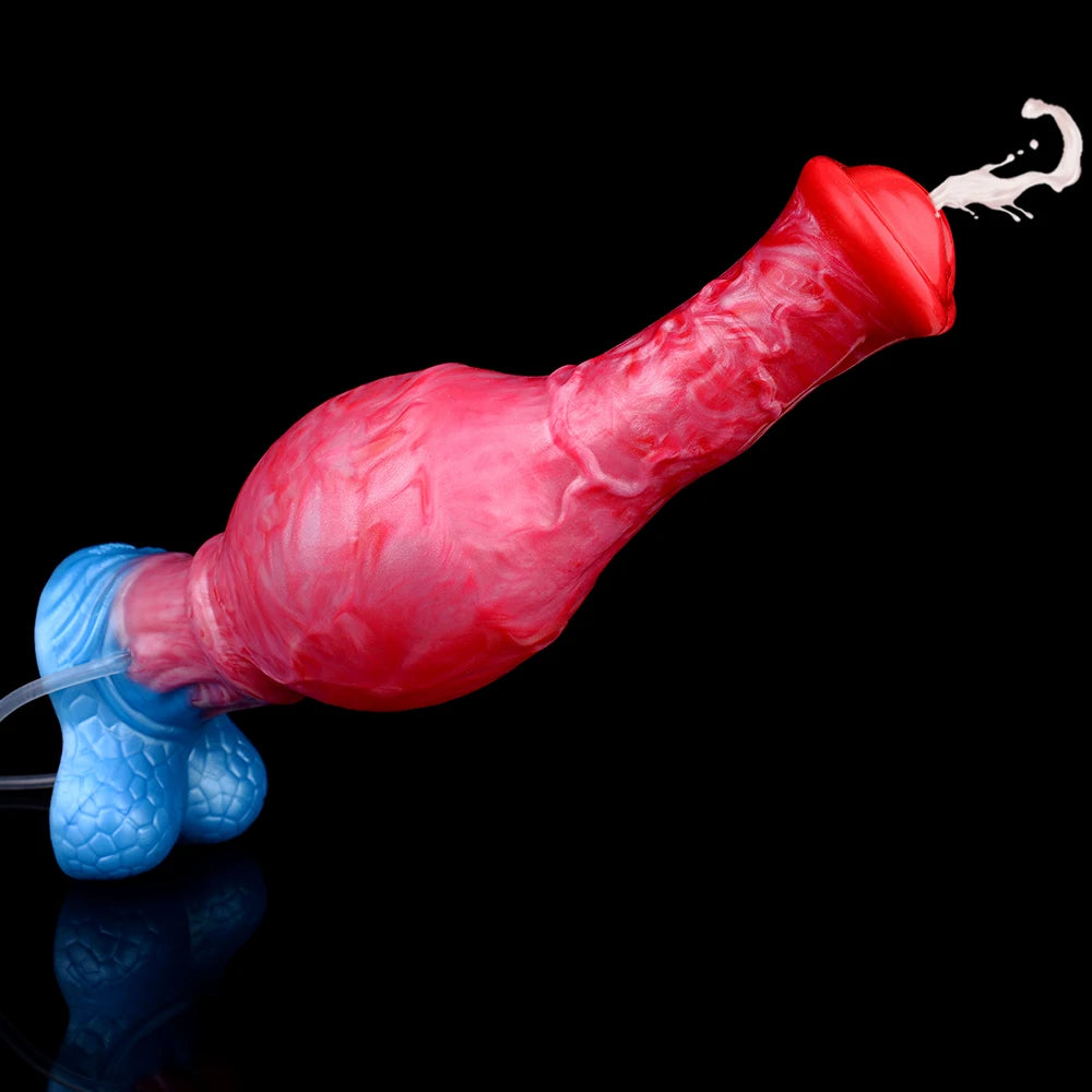 ASHBURN YOLANDA | Dragon Fire Inflatable Plug Unleash the beast. Surrender the control. 9.6'' Silicone