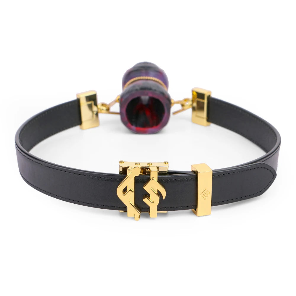 BDSM Ball Gag Black Red Silicone Gag Leather Straps Adult Bondage Restraints Sex Play Fetish Costume Restraint Toys