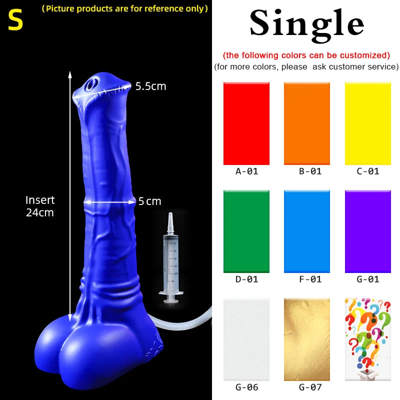 TUBE STALLION Dildo Silicone Huge Long Dildo For Anal Stimulation G-Spot Penis Cock With Sucker Adult Sex Toys