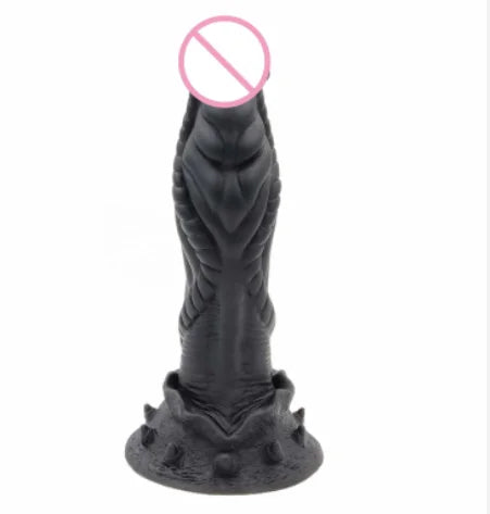 ASHBURN  Silicone Luminous 9 Inch Realistic Alien Dildo