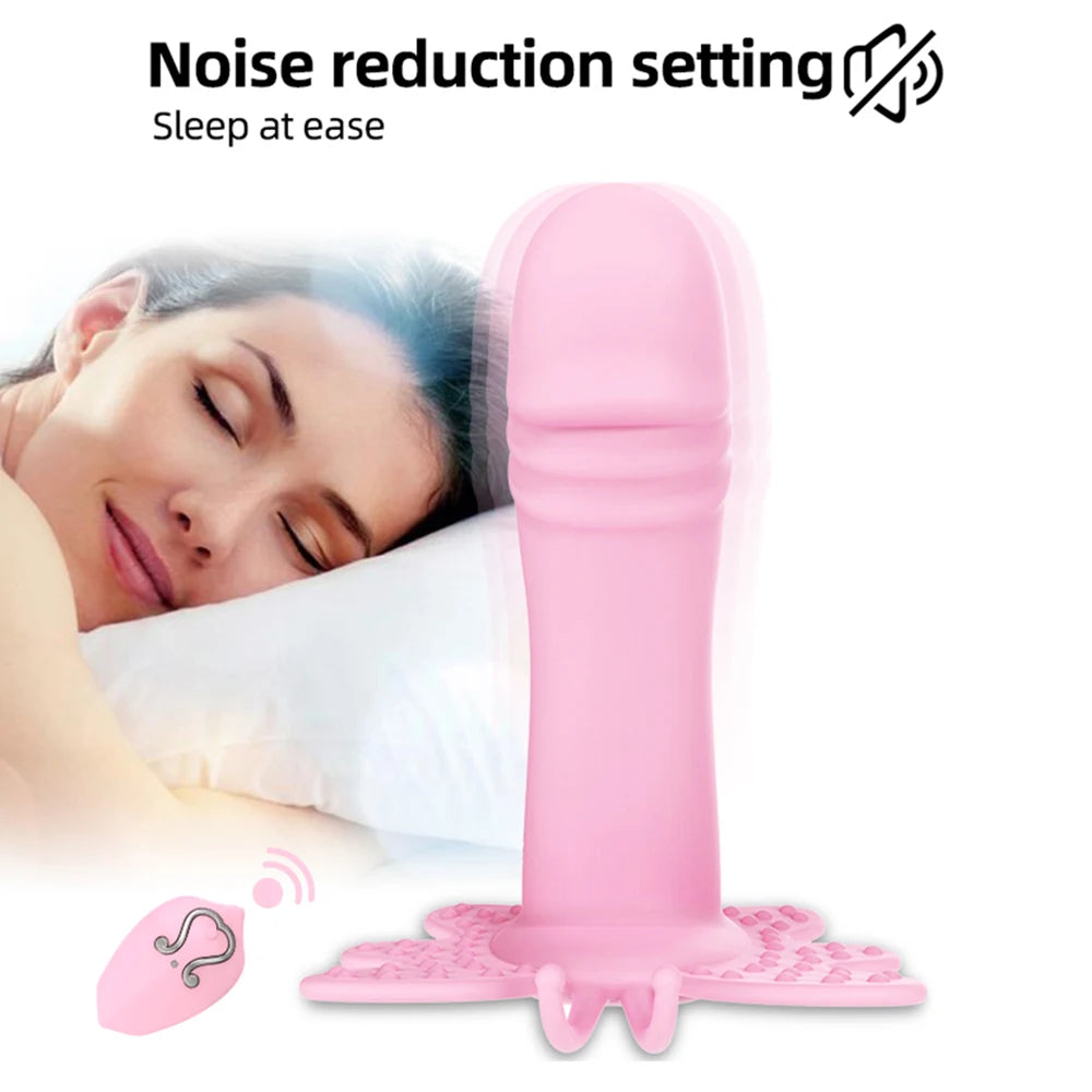 ASHBURNS Remote Control Wearable Vibrator Invisible Butterfly lingerie