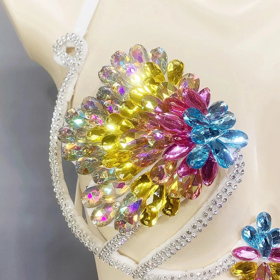 Jewel Festival Rave Wired Bras + Panty