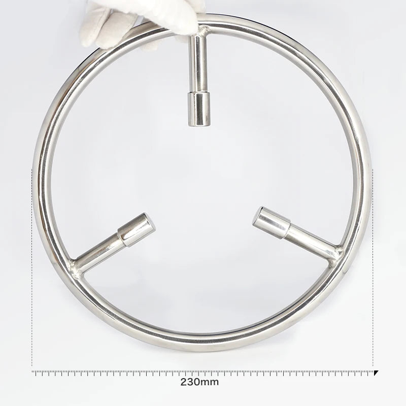 Metal Shibari Japanese Ring Artistic-erotic Suspension Bondage Central BDSM Restraints Anchor Base For Rope Suspension Set-up