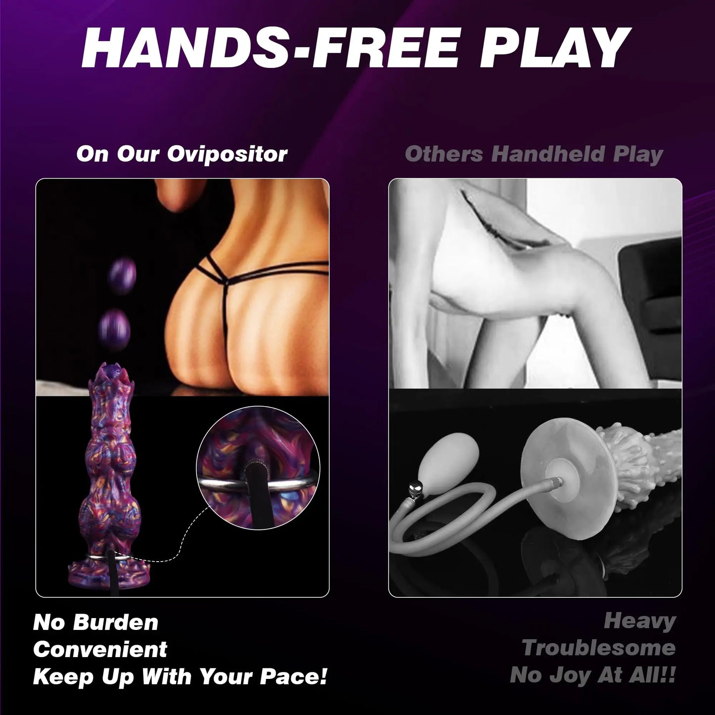 Fantasy Monster Alien Ovipositor Dildo with 3 Balls Realistic Silicone alien Dildo with 3 Eggs for Women Men Adult Sex Toy
