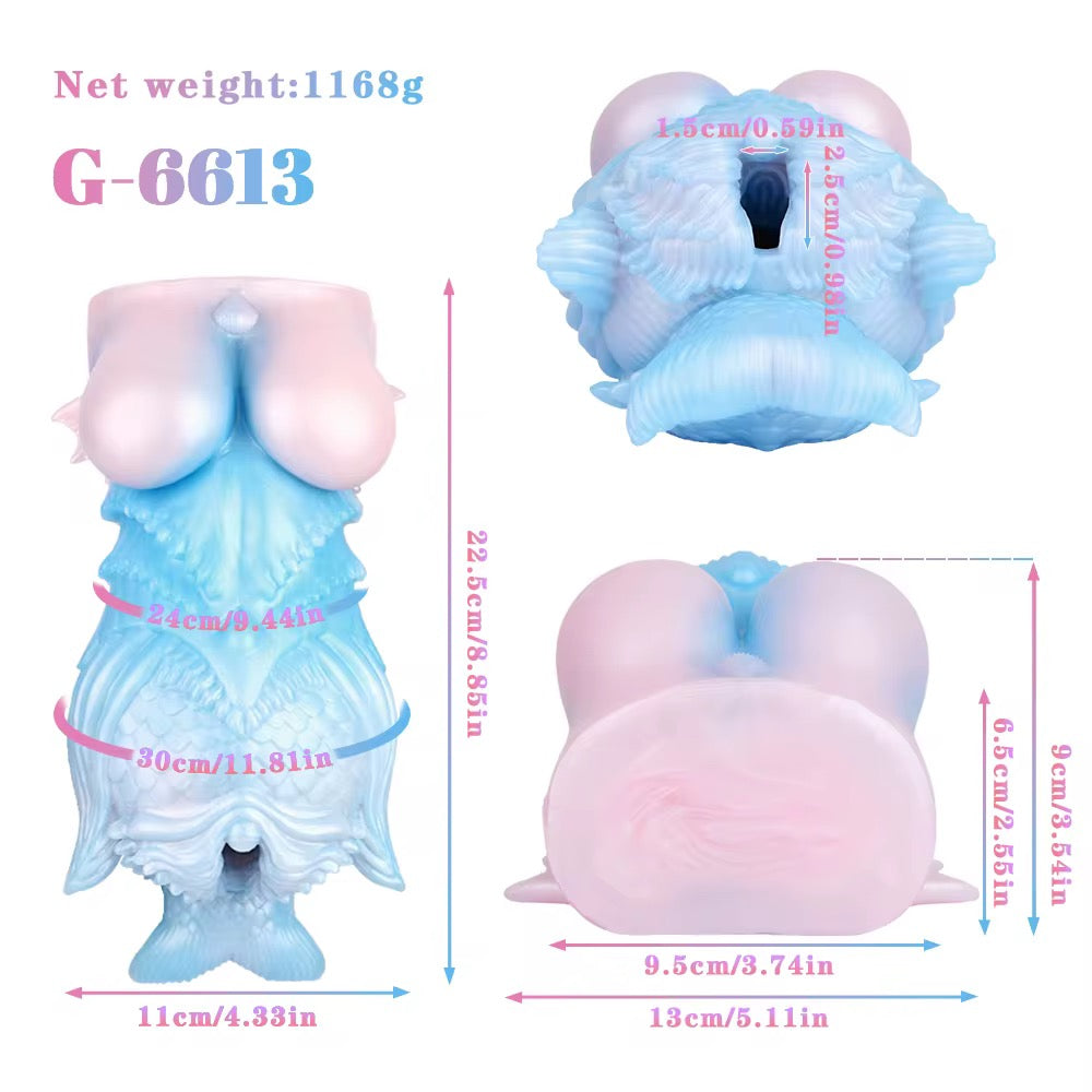 Mermaid Silicone handheld grinder or pocket