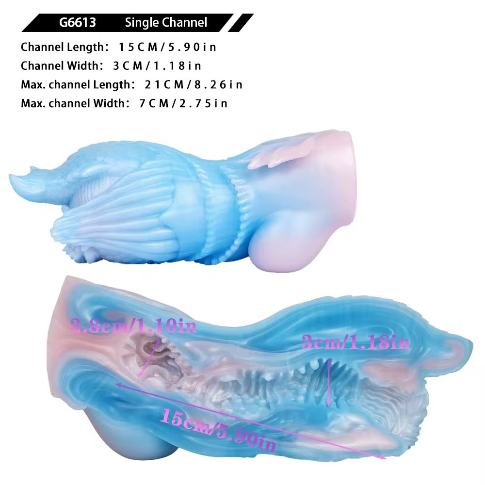 Mermaid Silicone handheld grinder or pocket