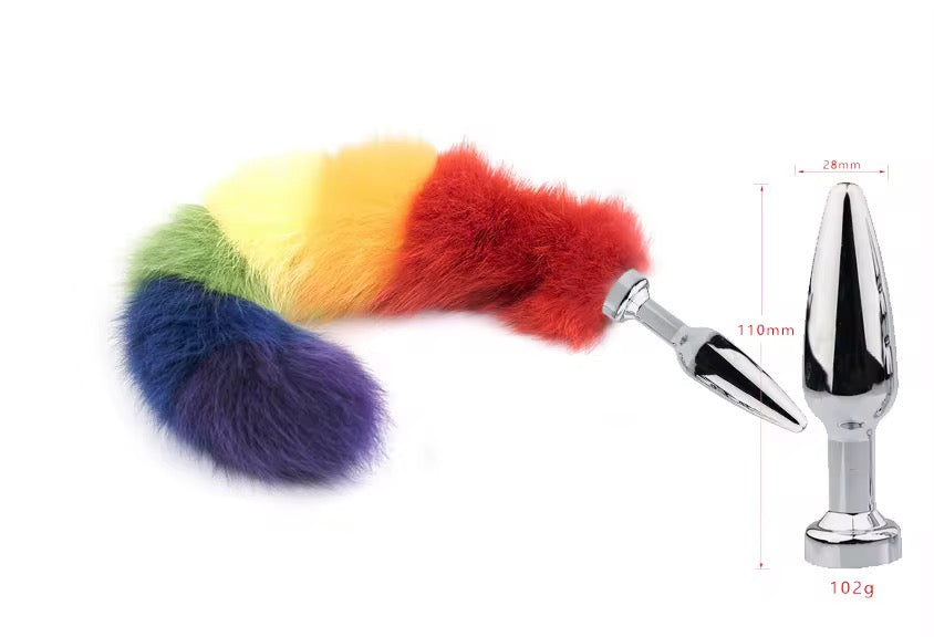 Furry fox tail furry