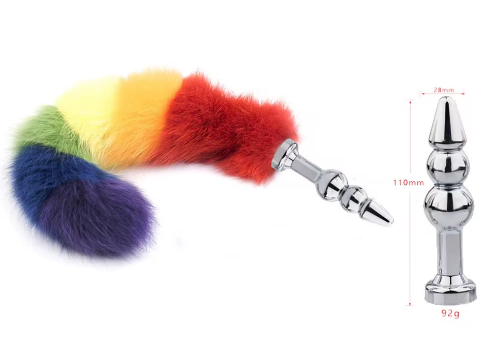 Furry fox tail furry