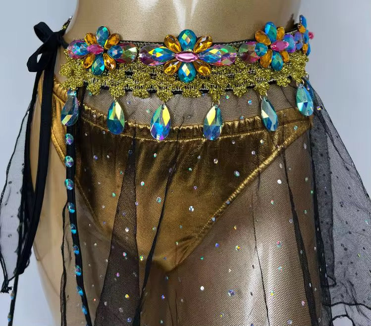 Wired bra+mini skirt+bottom