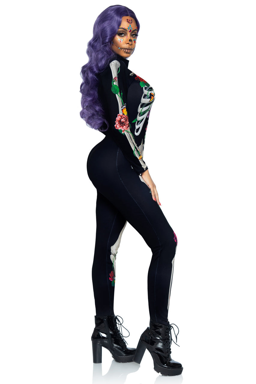 Floral Skeleton Costume