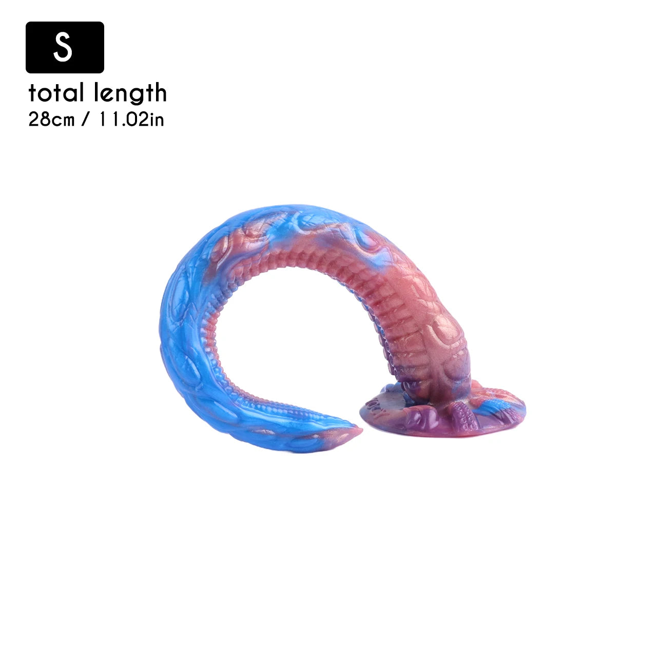 ASHBURN Super Long Monster Tentacle Anal Dildo Soft Silicone Tentacle Butt Plug Fantasy Dildo Penis Toy Women Men S,M,L,XL,XXL