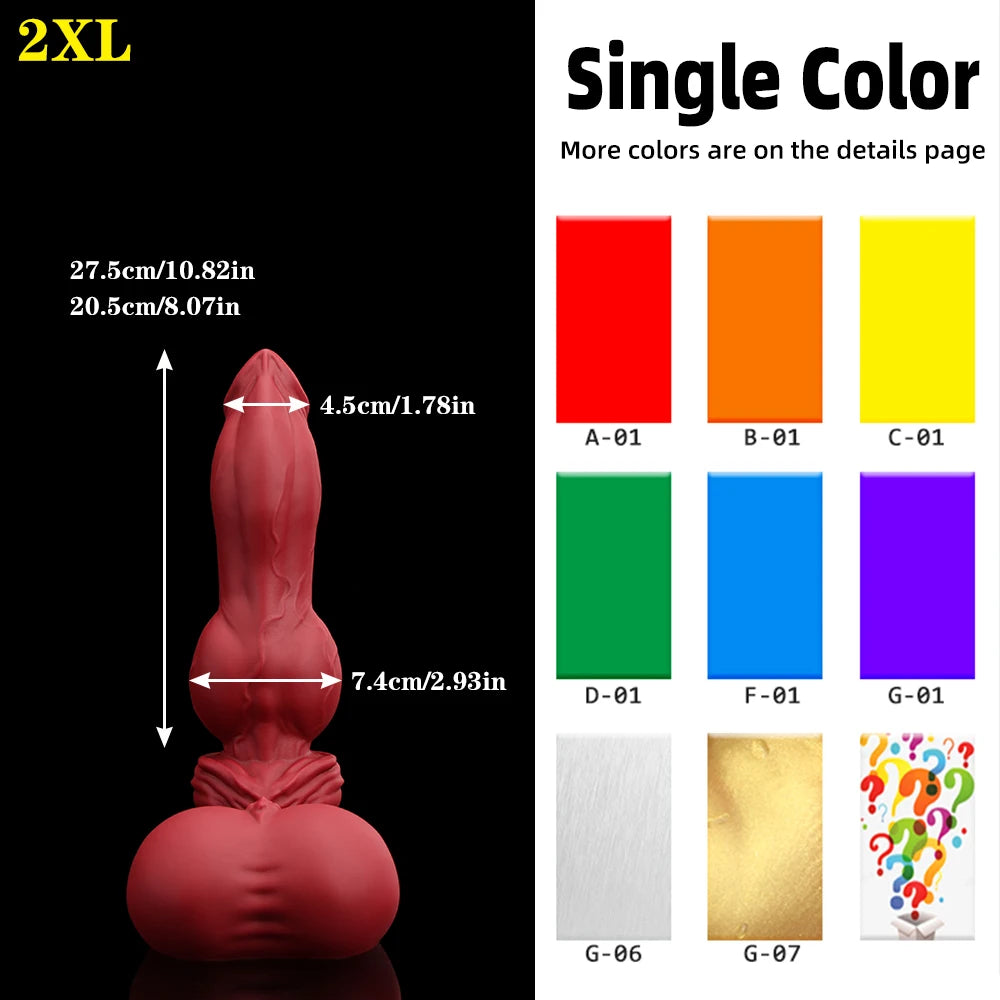 GRAEMEN Giant Knot relic Silicone S-XL 14.9 IN