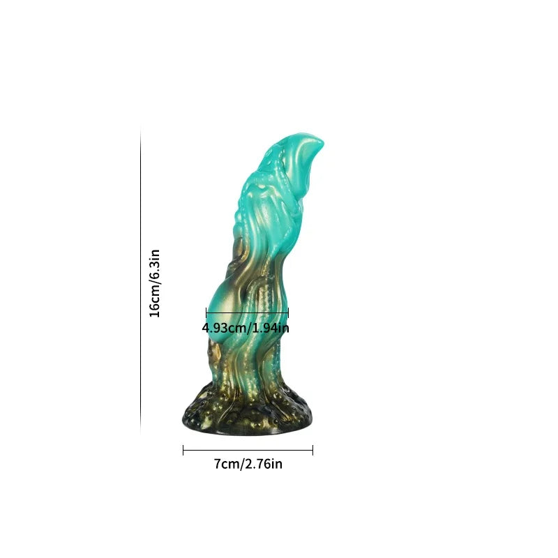 Shoggoth Alien  Anal Plug Big Dildo Progressive Vaginal Masturbator Suction Cup Fantasy Anal Stretcher Sex Toys for Women Men