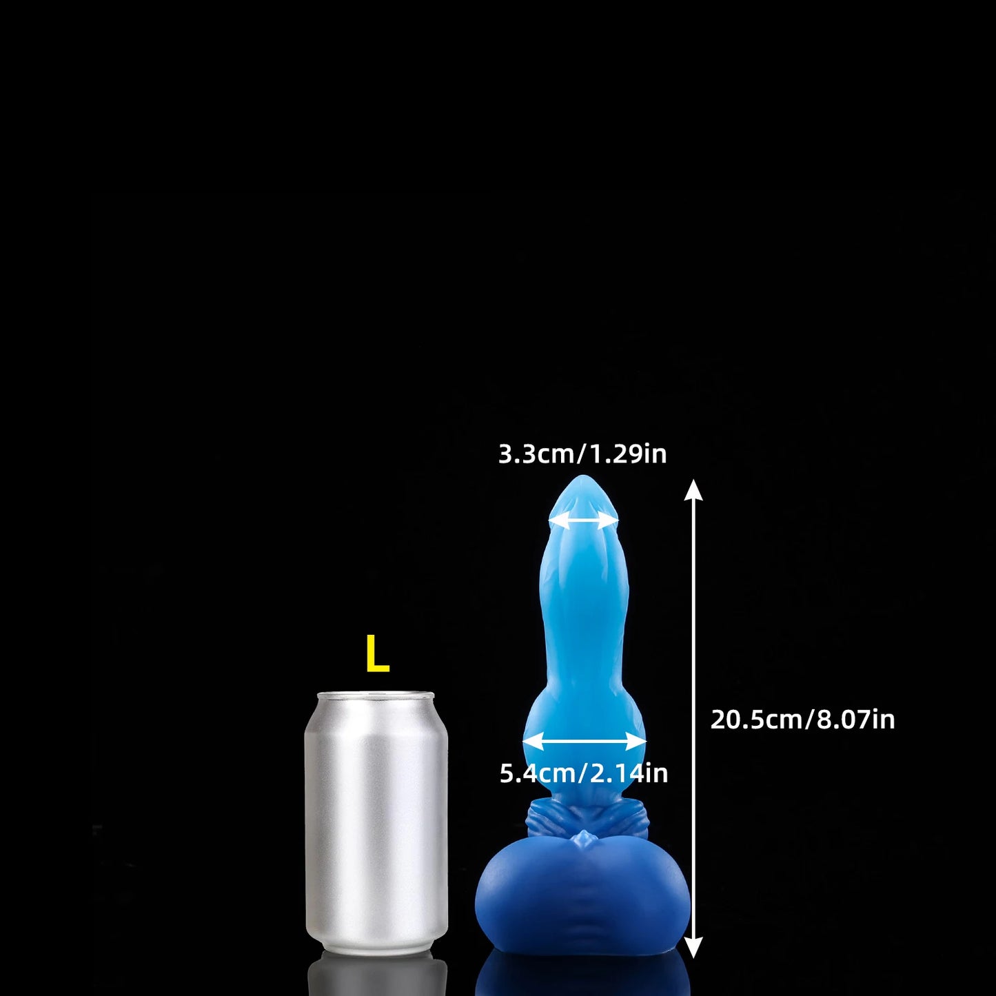 GRAEMEN Giant Knot relic Silicone S-XL 14.9 IN