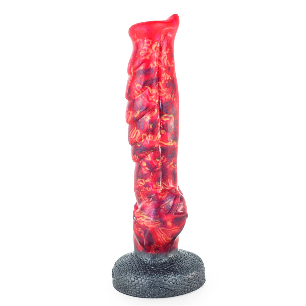 ASHBURN Thick Scales Knot STALLION  DILDO