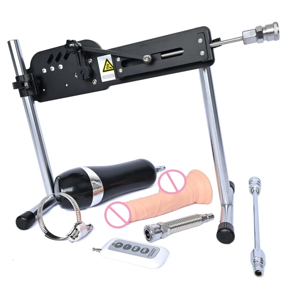 ROUGH BEAST Sex Machine for Women Wireless Mute Masturbation Machine with Dildo Vac-U-Lock Attachment 70W Power Sex Toys Man