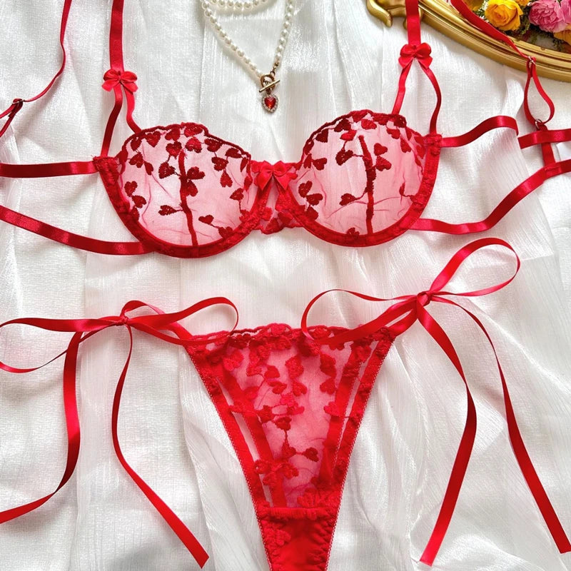 Sexy Panties for Women Lace Bra and Panties Sets Women's Sexy Underwear Woman Women's Lingerie Set Large Bras Lingrie Femme Wear
