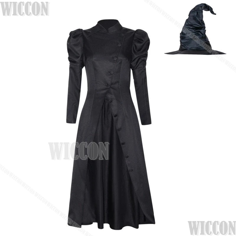 Elphaba Glinda Good Bad Witch Cosplay Costume Black Dress Pink Suit Daily Clothe Holloween Christmas RolePlay Adult Women Wicked
