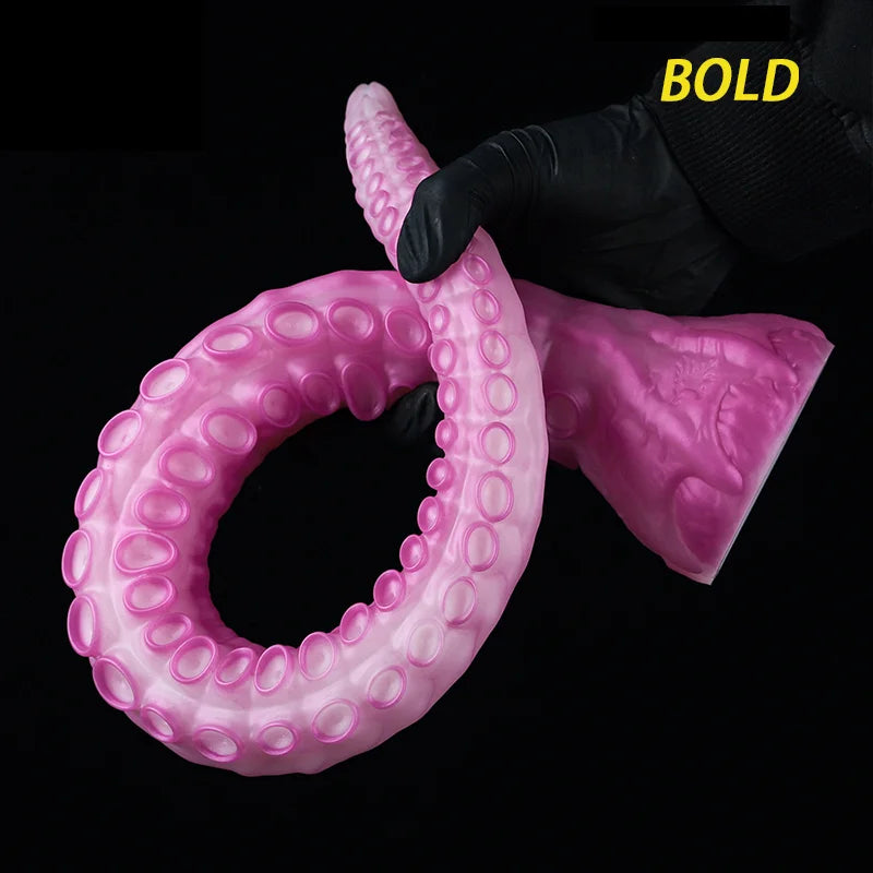 Tentacle Dildo Color Silicone Toys Realistic Octopus Fake Penis Adult Fantasy Dildo Holder Masturbation Sex Toys