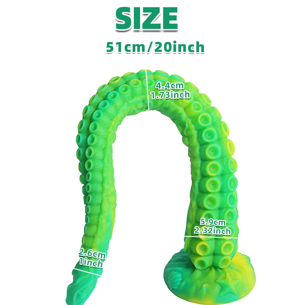 Octopus tentacles Dildo Soft Anal Plug Silicone Long Butt Plug Anus Expansion Prostate Massager Vagina Adult Sex Toys Sex Shop
