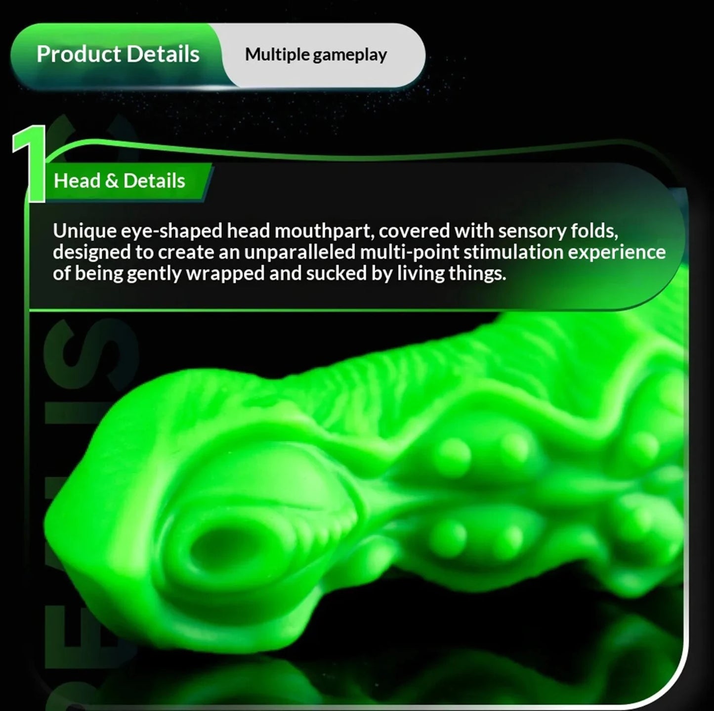 NEW Huge Alien Tentacle Butt Plug Fantasy Anal Dildo Rear Stimulator Adult Sex Toys Waterproof Silicone Strong suction cup 18+